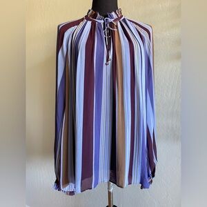Banana Republic striped blouse
